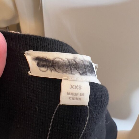 J.Crew $158 Juliette collarless sweater-blazer Black Size XXS J6339 - Picture 5 of 9